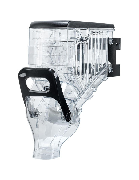 Dispensador de Cereal Met Lux 2.1 Galones Negro Montado en Pared Dispensador de Cereal Met Lux 2.1 Galones Negro Montado en Pared