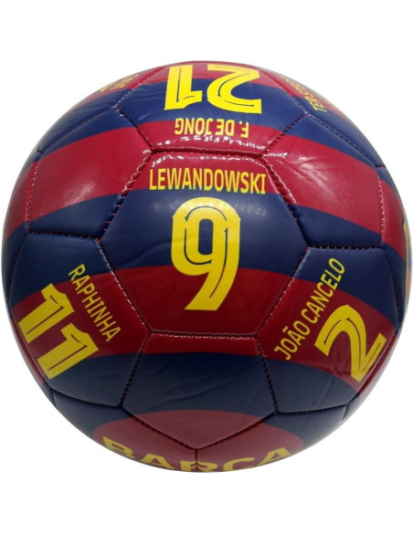 Balón de Fútbol Oficial FC Barcelona Icon Sports Tamaño 5 Balón de Fútbol Oficial FC Barcelona Icon Sports Tamaño 5