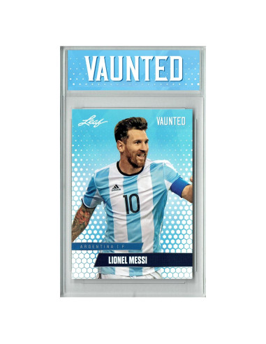 Tarjeta Coleccionable Lionel Messi 2024 Leaf Vaunted Mint+