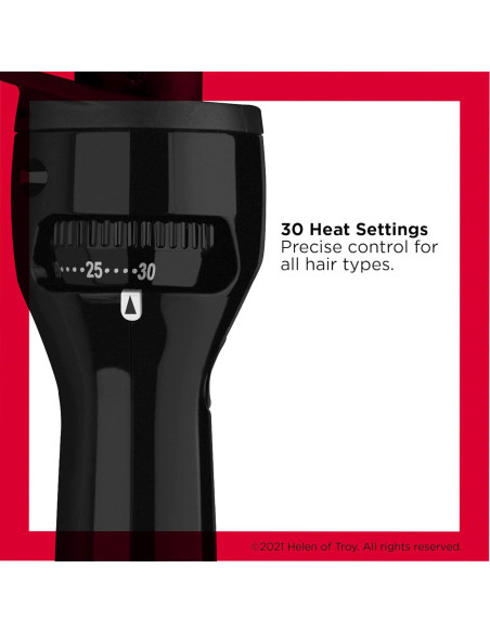 Rizador de Cabello Revlon Perfect Heat Cerámico 0.75" Negro Rizador de Cabello Revlon Perfect Heat Cerámico 0.75" Negro