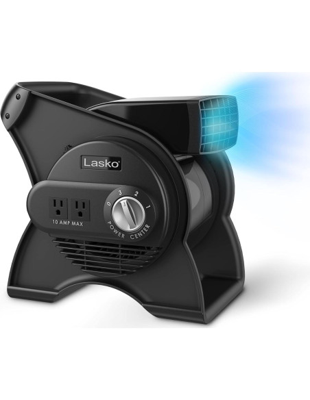 Ventilador Utilitario Pivotante Lasko 12" + Torre Twist-Top Ventilador Utilitario Pivotante Lasko 12" + Torre Twist-Top