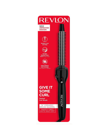 Rizador de Cabello Revlon Perfect Heat Cerámico 0.75" Negro