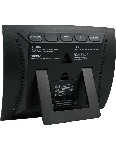 Reloj Digital de Pared La Crosse Technology WT-8002U 22x17.4cm Reloj Digital de Pared La Crosse Technology WT-8002U 22x17.4cm