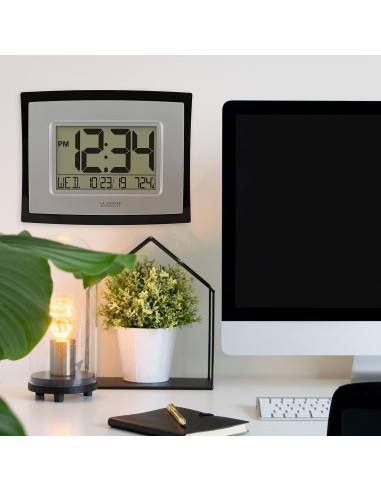 Reloj Digital de Pared La Crosse Technology WT-8002U 22x17.4cm