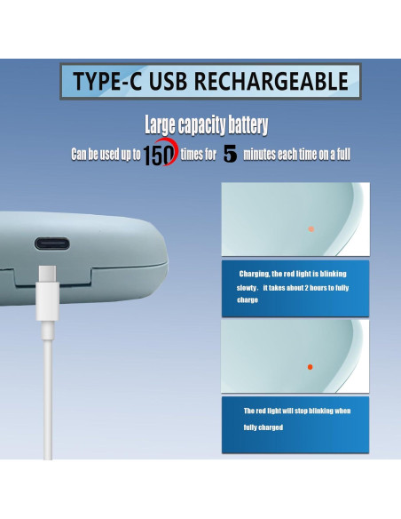 Funda desinfectante UV-C para cepillo de dientes UWTLFCE Funda desinfectante UV-C para cepillo de dientes UWTLFCE