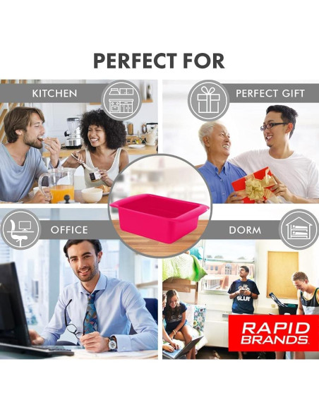 Cocinero de Ramen Instantáneo Rapid Brands - Apto Microondas Cocinero de Ramen Instantáneo Rapid Brands - Apto Microondas