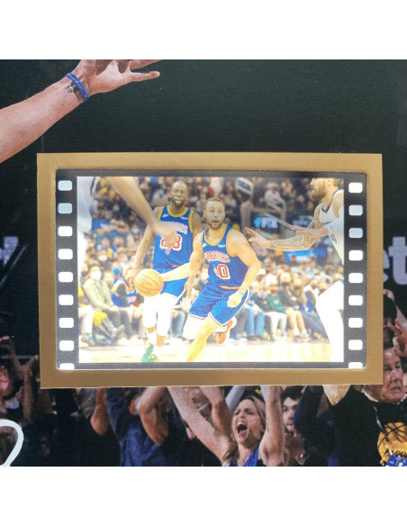 Foto Enmarcada Stephen Curry 20x15 cm con Autógrafo Impreso Foto Enmarcada Stephen Curry 20x15 cm con Autógrafo Impreso