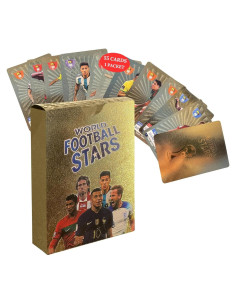 Tarjetas de Fútbol Youkha 2025 - 55 Tarjetas Únicas en Papel Premium