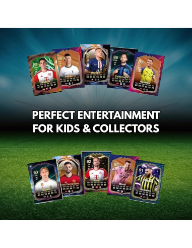 Tarjetas de Comercio de Fútbol 2025 - 48 Tarjetas Coleccionables