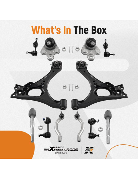 Kit de Suspensión 12 Piezas maXpeedingrods para Honda Civic 2006-2011 Kit de Suspensión 12 Piezas maXpeedingrods para Honda Civic 2006-2011