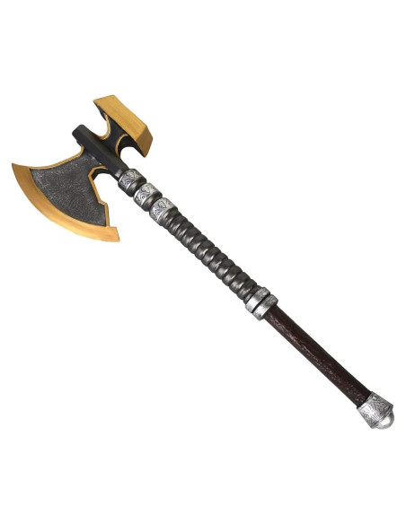 Hacha de Batalla de Espuma PU CoserWorld 71cm para LARP Hacha de Batalla de Espuma PU CoserWorld 71cm para LARP