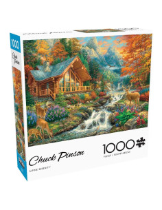 Rompecabezas Buffalo Games 1000 Piezas Serenidad Alpina