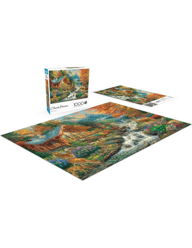 Rompecabezas Buffalo Games 1000 Piezas Serenidad Alpina