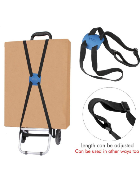Correa Bungee Ajustable para Equipaje VVILL - Negro 50.8cm Correa Bungee Ajustable para Equipaje VVILL - Negro 50.8cm