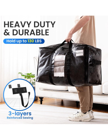 Bolsas de Mudanza TAILI Extra Grandes 10 Piezas 100L