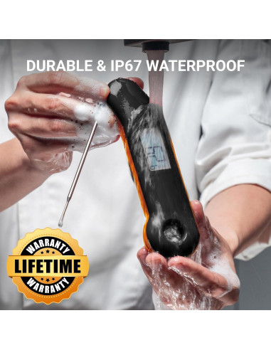 Termómetro de Carne ThermoMaven, Lectura Rápida 0.5s, IP67