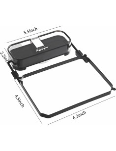 Colador de Fregadero Plegable OEYEWOW con Ventosa y 50 Bolsas 2