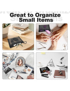 Mini Bolsas de Malla Nylon CarryEpic 4 Pcs Organizador Cosmético 2