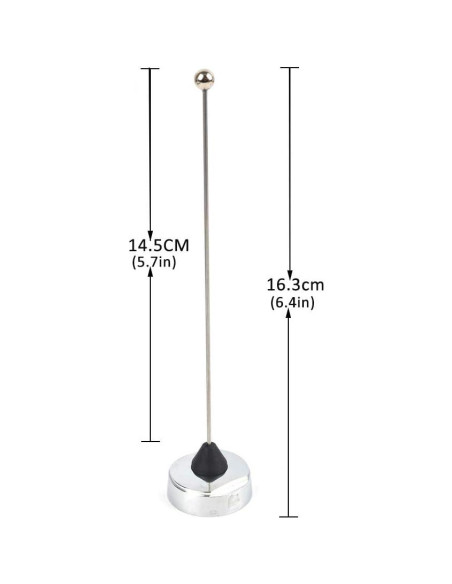 Antena UHF HYS 70cm NMO 400-470MHz con Soporte Acero Inoxidable Antena UHF HYS 70cm NMO 400-470MHz con Soporte Acero Inoxidable