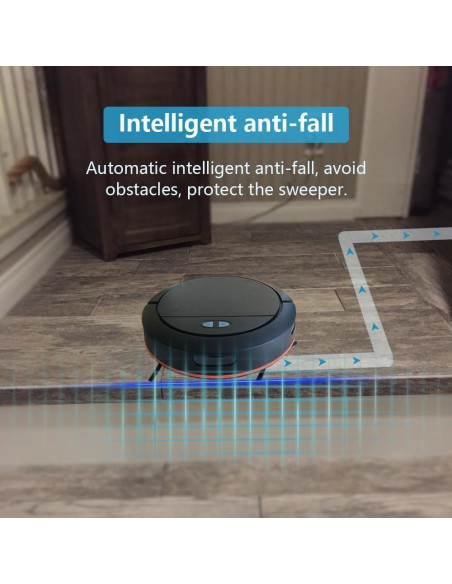 Aspiradora Robot Genérico YOB16H Auto Vaciado 3 en 1 4000 Pa Aspiradora Robot Genérico YOB16H Auto Vaciado 3 en 1 4000 Pa