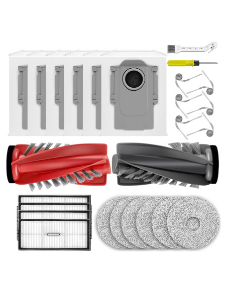 Kit de Accesorios SIRYELEC para Aspiradora Roborock Saros 10R Kit de Accesorios SIRYELEC para Aspiradora Roborock Saros 10R