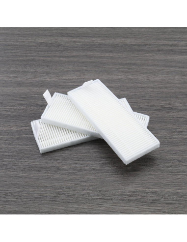 Kit de Reemplazo ECSiNG 4 Cepillos y 4 Filtros Hepa para Lefant M210/M210B/M213/M213S