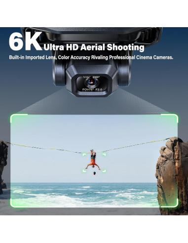 Dron Bwine F7GIM Pro con cámara 6K UHD y gimbal 3 ejes