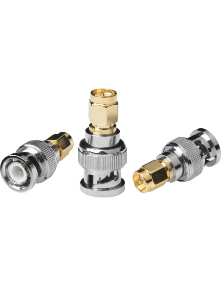 Kits de Adaptadores Coaxiales BNC a SMA - 12 Pcs - TJMD Kits de Adaptadores Coaxiales BNC a SMA - 12 Pcs - TJMD