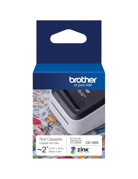 Rollo de Etiquetas Brother CZ-1005 50 mm x 5 m ZINK Rollo de Etiquetas Brother CZ-1005 50 mm x 5 m ZINK