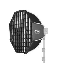 Softbox Octagonal 65cm GVM con Difusores y Bolsa de Transporte