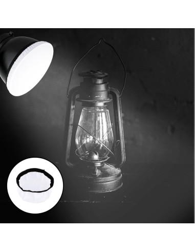 Funda Difusora de Luz Blanca 2 Pcs 15-18cm Apausvcm