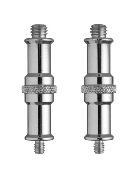 Adaptador de Tornillo Macho Metal 1/4 a 3/8 Wellmaking Adaptador de Tornillo Macho Metal 1/4 a 3/8 Wellmaking