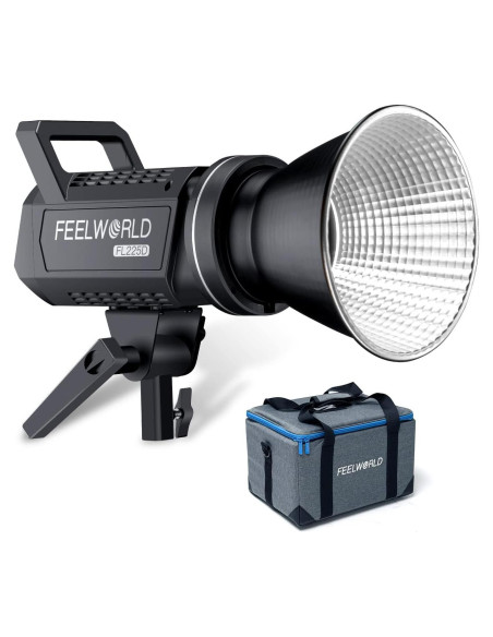 Luz de Estudio de Video FEELWORLD FL225D 225W 5600K CRI96+ Luz de Estudio de Video FEELWORLD FL225D 225W 5600K CRI96+
