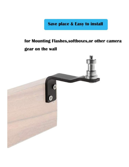 Soporte de Luz de Mesa FIEWSZIHU para Techo y Pared - Paquete de 2 Soporte de Luz de Mesa FIEWSZIHU para Techo y Pared - Paquete de 2