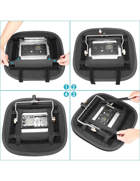 Softbox Neewer para Luz LED 660 - Difusor Plegable 41.4 cm Softbox Neewer para Luz LED 660 - Difusor Plegable 41.4 cm
