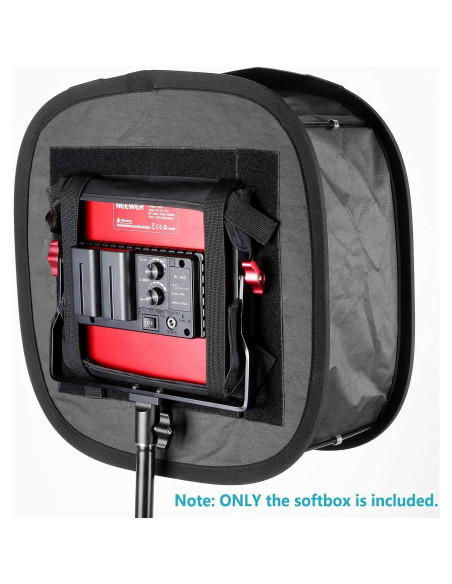 Softbox Neewer para Luz LED 660 - Difusor Plegable 41.4 cm Softbox Neewer para Luz LED 660 - Difusor Plegable 41.4 cm