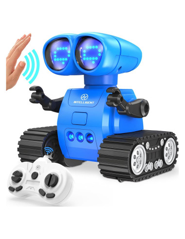 Robot de Control Remoto TOY Life Azul con Música y LED