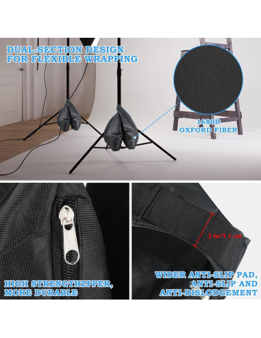Sacos de Arena para Fotografía NVAAV Set de 2 27kg 1680D