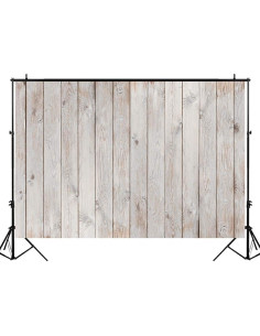 Fondo de Vinilo Gris Madera LTLYH 2.1x1.5m para Fotografía 2