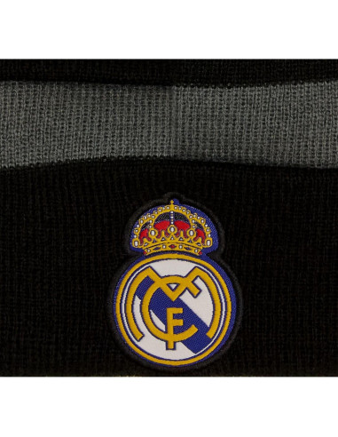 Gorro de Fútbol Oficial Icon Sports Real Madrid Negro