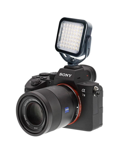Luz LED Vidpro LED-50 para Fotografía y Video con Regulador