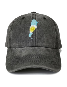 Gorra de Papá Bandera Argentina Shenbors - Ajustable Unisex
