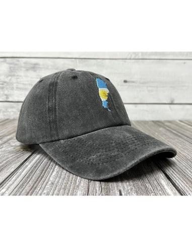 Gorra de Papá Bandera Argentina Shenbors - Ajustable Unisex