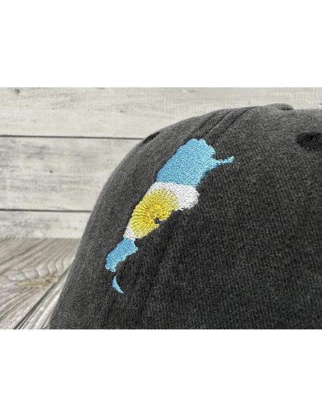 Gorra de Papá Bandera Argentina Shenbors - Ajustable Unisex Gorra de Papá Bandera Argentina Shenbors - Ajustable Unisex