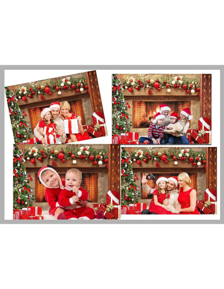 Fondo Fotográfico Navideño CYLYH 243x183cm Tela Vinilo Fondo Fotográfico Navideño CYLYH 243x183cm Tela Vinilo