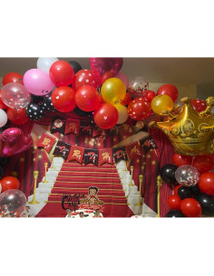 Fondo de Cortina Roja 2.1x1.5m Vinilo BT-dy041 2