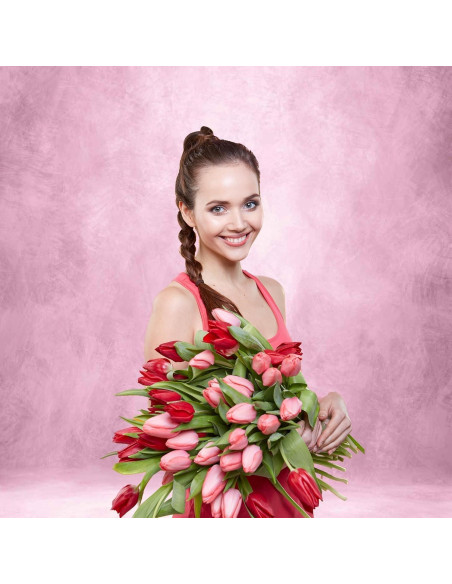 Fondo de Fotografía Profesional Haboke 1.83x2.44m Rosa Fondo de Fotografía Profesional Haboke 1.83x2.44m Rosa