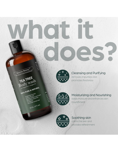 Jabón Corporal Antibacteriano Artnaturals 473ml Aceite de Árbol de Té