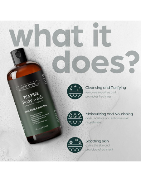 Jabón Corporal Antibacteriano Artnaturals 473ml Aceite de Árbol de Té Jabón Corporal Antibacteriano Artnaturals 473ml Aceite de Árbol de Té