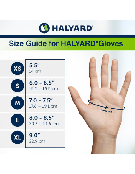 Guantes de Examen Nitrilo Lavanda Halyard X-Grande 24.1 cm (Caja 230) Guantes de Examen Nitrilo Lavanda Halyard X-Grande 24.1 cm (Caja 230)